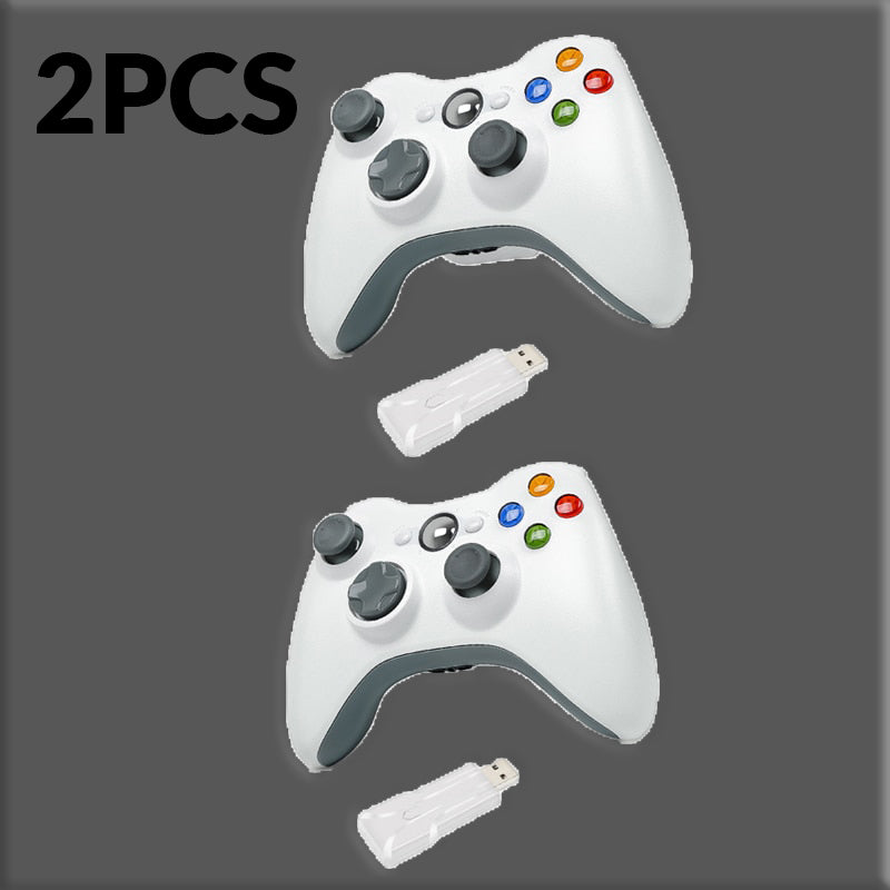 Xbox 360 Wireless Controller for PC - 2.4G Wireless Gamepad with Vibration