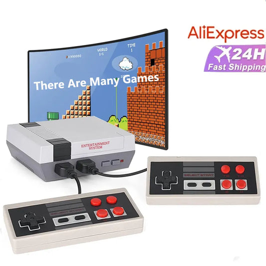 Mini Retro Portable Console Video Game Console Handheld Player Av Output 8-Bit 620 Games Classic Children Consoles Toys Gifts