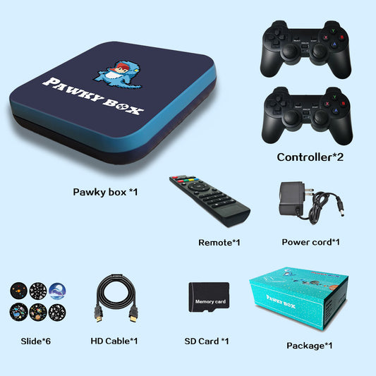 Pawky Box Super Game Console | Retro Games Player, Retro Gaming
