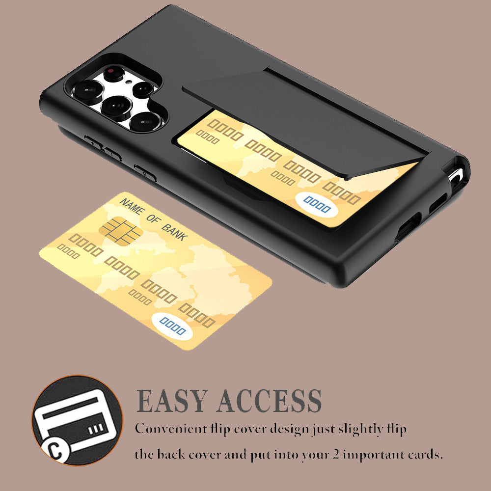 Protective Case & Card Holder | Smartphone Protection case with Wallet
