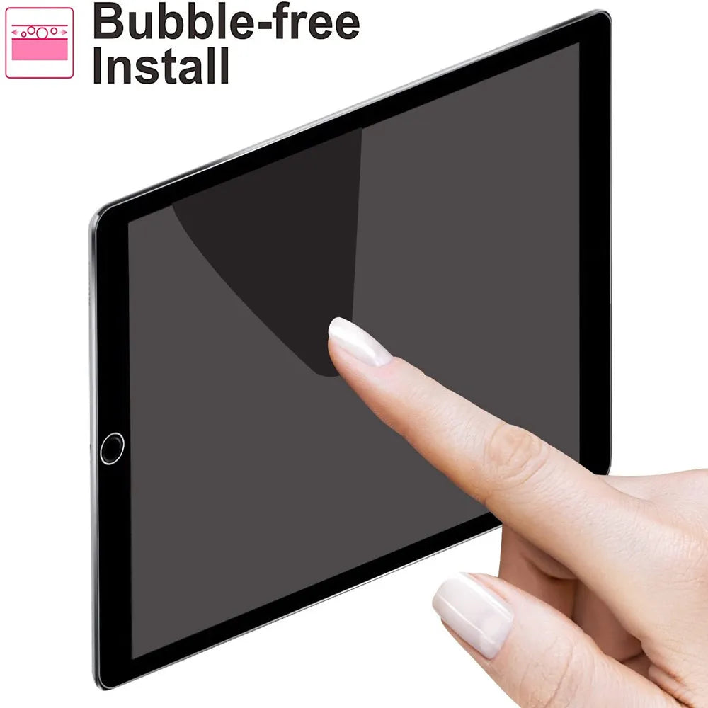 High-quality 9H Tempered Glass Screen Protector | iPad, Bubble Free, Protective Film