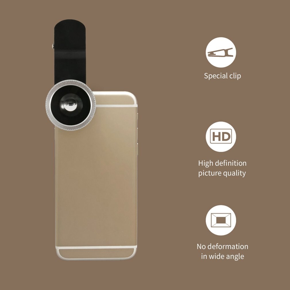 3in1 Phone Lens Kit | Fisheye Wide Angle
