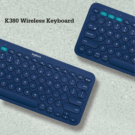 Logitech K380 wireless Bluetooth keyboard portable multi-device Apple phone ipad computer mac ultra-thin mute keyboard