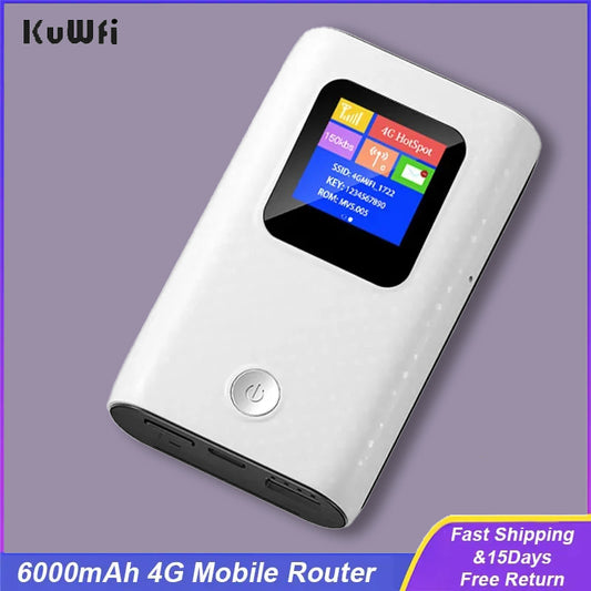 Unlock 4G LTE Wireless Router Hotspot | 150Mbps Portable Wifi Hotspot