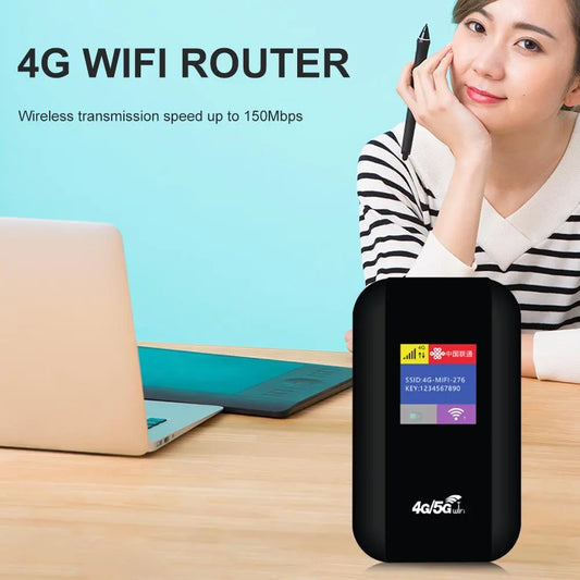MF880S 4G Lte WiFi Router Portable Mobile Hotspot 2100mAh 150Mbps Wireless Router with SIM Card Slot Repeater for Outdoor Home