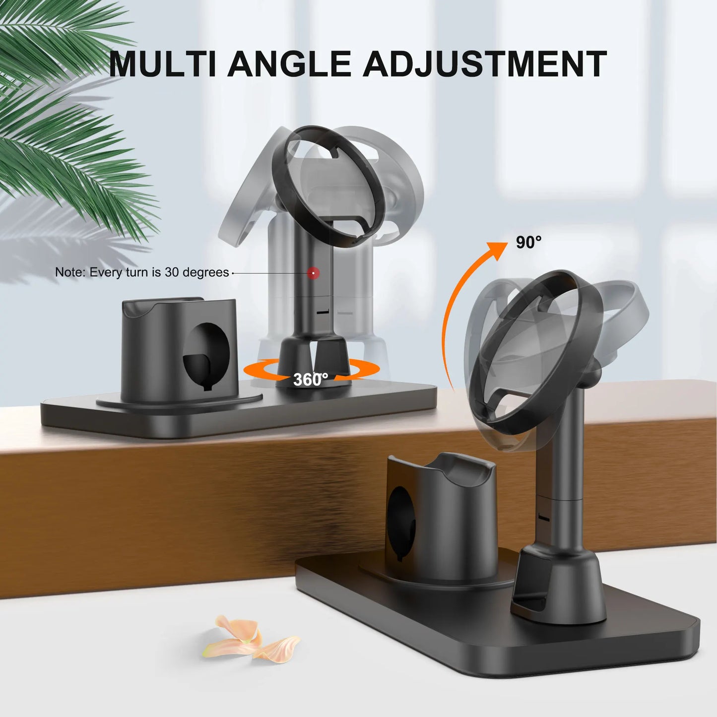 3 In 1 Wireless Desktop Charging Stand Dock Station Suitable For IPhone 12 Series Desktop Three In One Stand Airpods Pro1/2/3/4