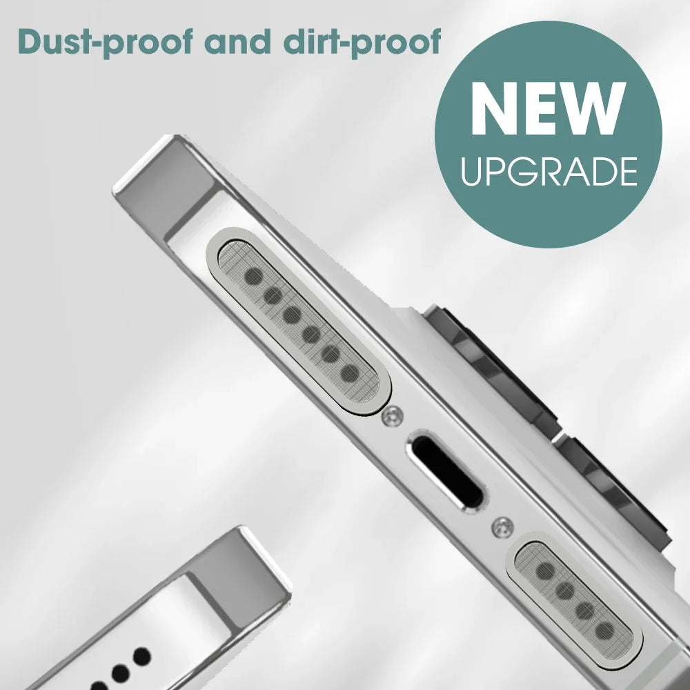 Universal Mobile Phone Speaker Dust Mesh Sticker Type C Micro USB Phone Port Protector Dust Plug for iPhone Samsung Huawei Mi