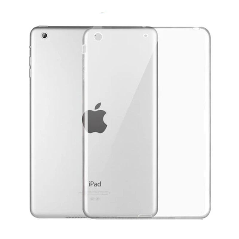 TPU Silicon Transparent Case Funda For Apple iPad Mini 6 5 Air 4 3 2 1 Transparent Case For iPad Pro 11 10.2 7 8 9th 10.9 10.5