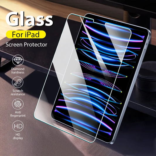 Tempered Glass Screen Protector For Ipad Pro 11 12.9 12 9 2022 Air 5 4 3 2 1 10 10th Generation 7th 8th 9th Gen Mini 6 2021 Film
