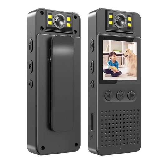 CS06 Mini Body Camera 1080P HD Sports Camera WiFi Hotspot Screen Display with IR Night Vision Wireless Recorder Video Camera