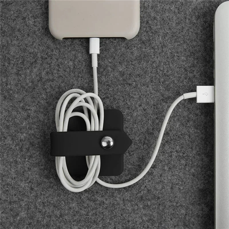Data Cable Cord Organizer Earbuds Holder Earphone Wrap Earphones Organizer Headset Headphone Winder Cord Manager Cable Winder