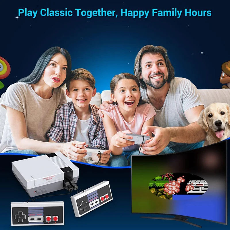 Retro Game Console NES 8 Bit Mini TV Video Console With Built in 620 FC Games AV Output Support Double Player