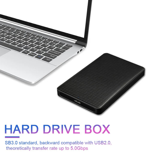KEBIDU SATA 2.5 Inch External Hard Drive Enclosure | USB 3.0, Mobile hard drive box