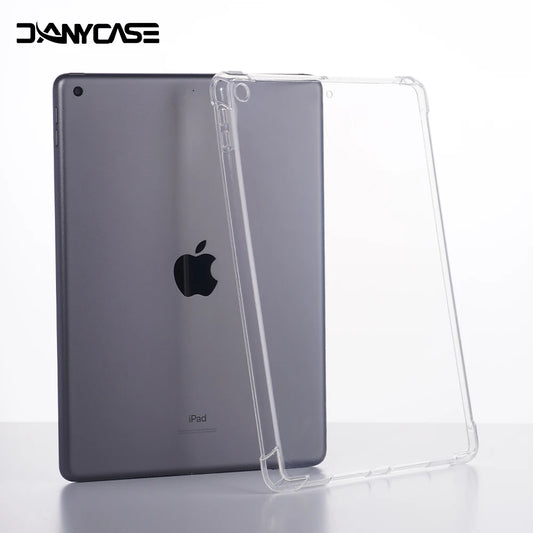 Transparent Case for iPad 10.2 7 8 9th Gen Case for iPad 10th Gen Pro 11 2nd 3rd 4th Air 4 5th 10.9 Air 3rd 10.5 9.7 Mini Cover