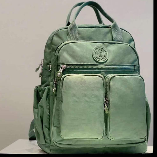 Fashion Unisex Waterproof Nylon Travel Laptop Backpack