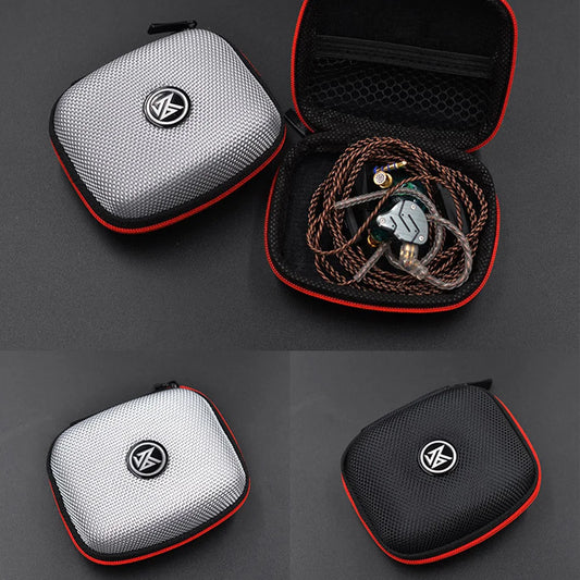 New Original KZ Earphone Box Mini Headset Case Headphone Portability Wired Earphone Package Storage ZEX Pro/EDX Earphone Bags