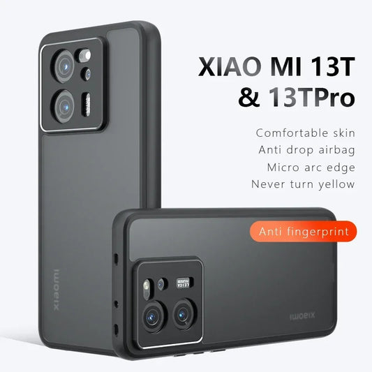 Protective Case for Xiaomi 13T 13T Pro Shockproof Shell for Xiaomi 13T 5G Soft TPU Anti Drop Full Back Cover Case