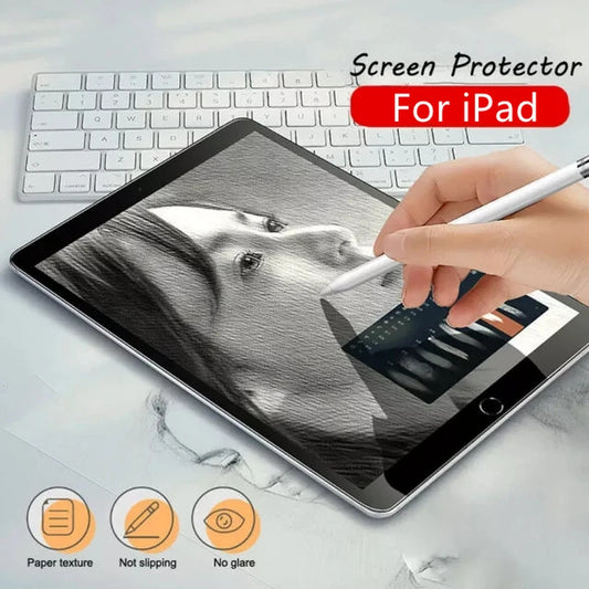 Paper Feel Screen Protector Film Matte PET Painting Write For iPad Pro 11 12.9in Air 3 4 5 7th 8th 9th 10th Gen 9.7 10.2 10.9