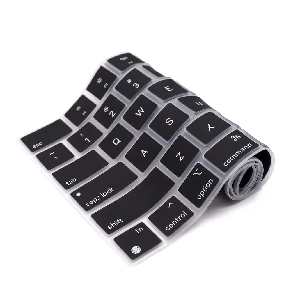 Compatible keyboard cover for 2022 MacBook Air 13.6 m2 A2681/2021 2023 MacBook Pro14 16 M1 A2442 A2485 A2779 A2780 with touch ID
