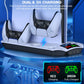Beboncool Charging Dock and Cooling station for PS5 | 2 Controller Dock, Game Storage