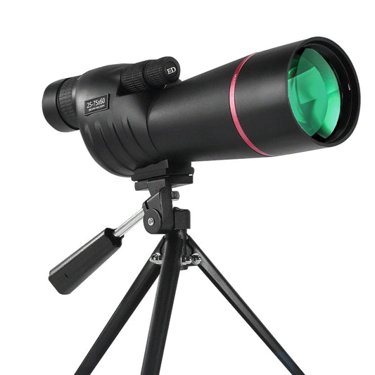 25-75x60 Spotting Scope Monocular | Powerful Telescope, Bird Watching, Waterproof