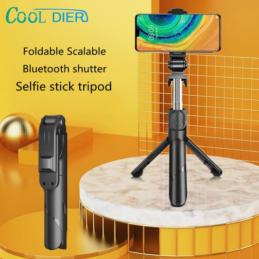 Bluetooth Selfie Stick Tripod Remote Shutter Foldable  | Vlogging, TikTok