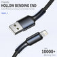 Fast Charging Cable, Nylon Braided Cable | Long Wire, Data Cord for Apple Devices