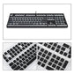 130 Keys Pudding Keycaps for Mechanical Keyboard | Key Caps Jelly, RGB, Full Size 60% 100%