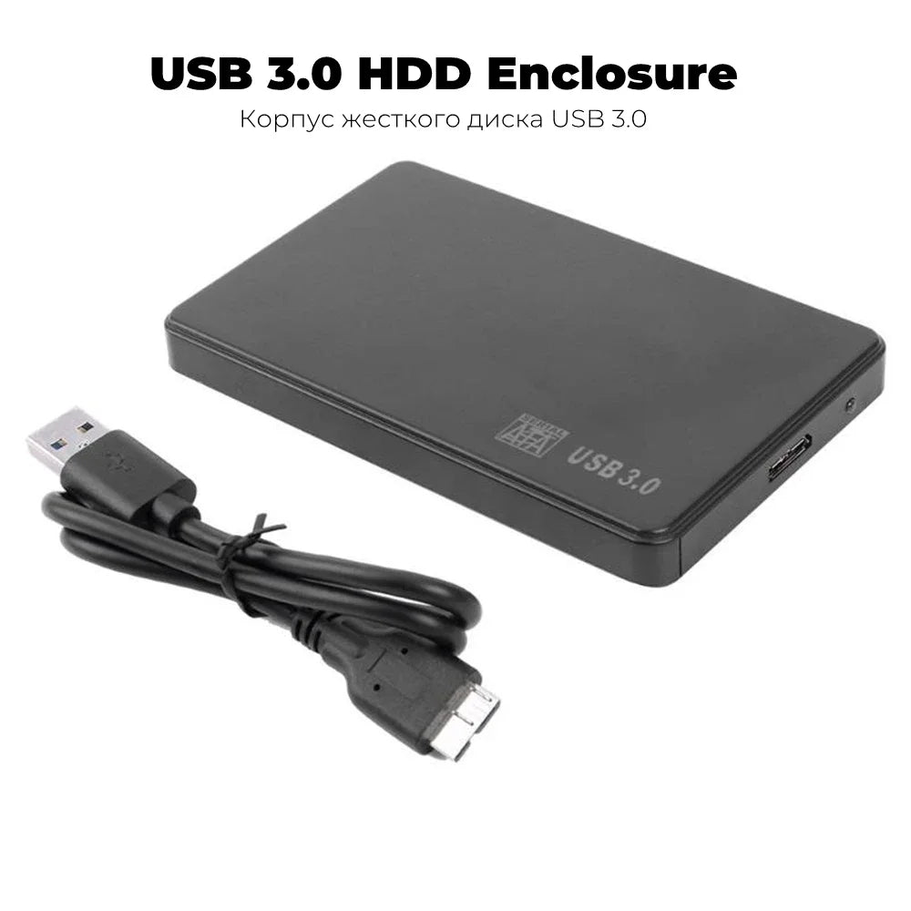 ICANING  SATA 2.5 Inch External Hard Drive Enclosure | USB 3.0, Mobile hard drive box