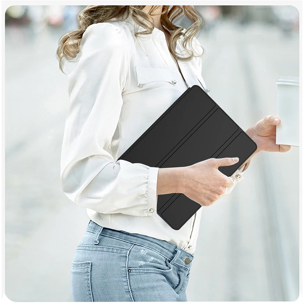 Smart Case for iPad 9.7 2018 2017 Fundas Magnetic Pu Leather Stand Cover for iPad 10.2 5th 6th Air 1 2 3 4 5 7 8 9 10 Generation