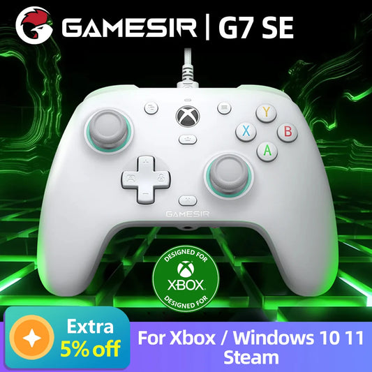 GameSir G7 SE Wired Gaming Controller, Hall Effect Joystick | Xbox Series X, S, One