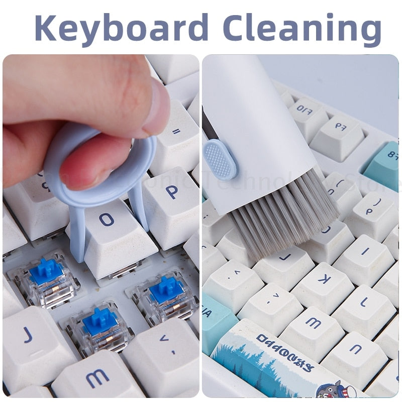 7-in-1 Universal Tech Cleaner Kit | Keyboard, Phone, Tablet, Laptop
