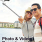 Bluetooth Selfie Stick Tripod with Light & Remote | Foldable, Compact