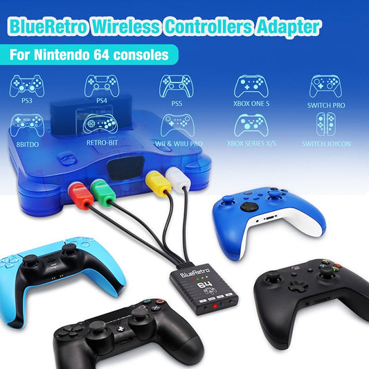 Nintendo 64 Controller Adapter for Switch and PC