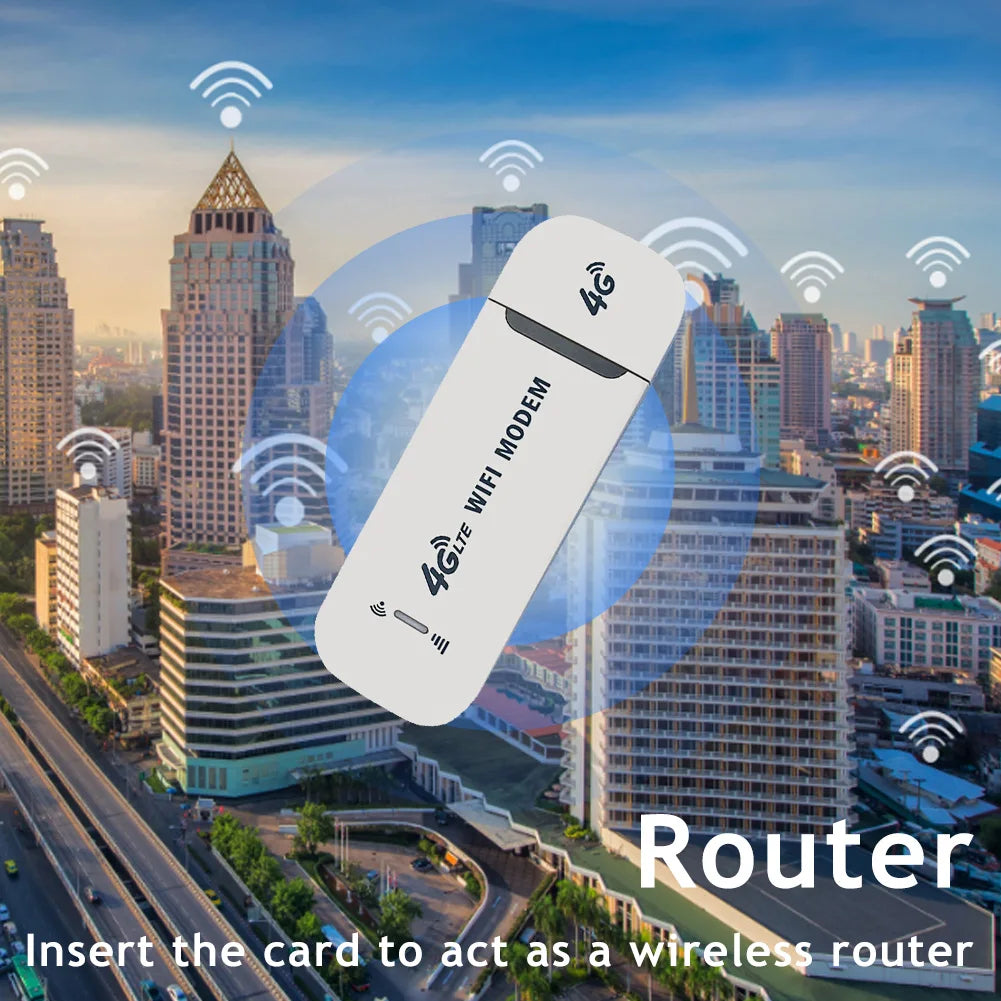 4G LTE USB Modem Router | Portable Wifi Hotspot