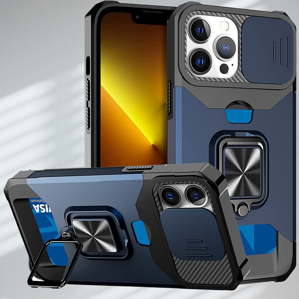 Ultimate iPhone Protection | Ultra-Protective Case, Card Holder, Kickstand & Magnetic Mount