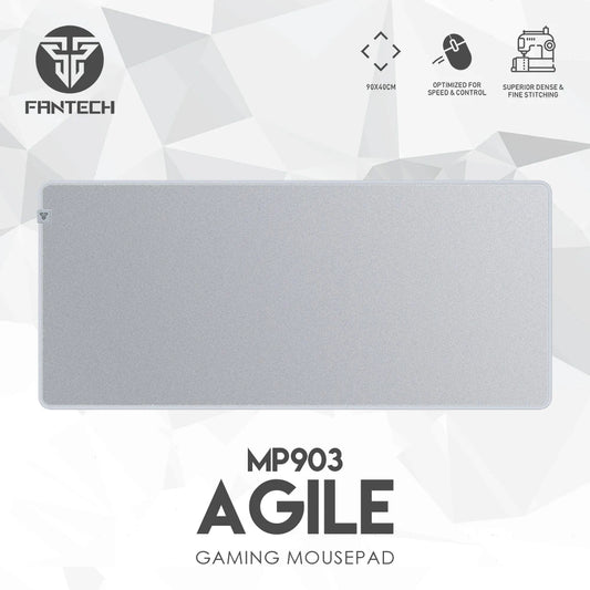 FANTECH AGILE MP903 Gaming Mousepad Large Mouse Mats Mouse  Keyboard Pad Water-Resistant Coating Anti-Fray Edge Stitching