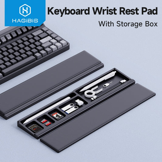 Hagibis Ergonomic Keyboard Wrist Rest with Storage Box