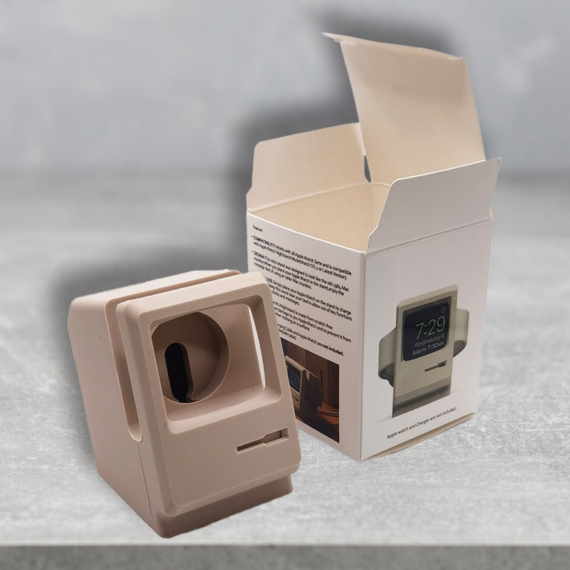 Retro Computer Apple Watch Charger Stand | iWatch Charger | Charging Base