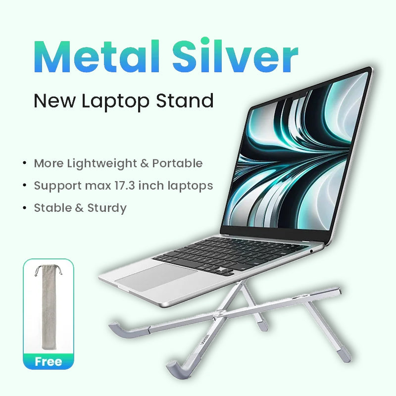 UGREEN Laptop Stand for MacBook | Ergonomic, Foldable, Aluminum, Durable