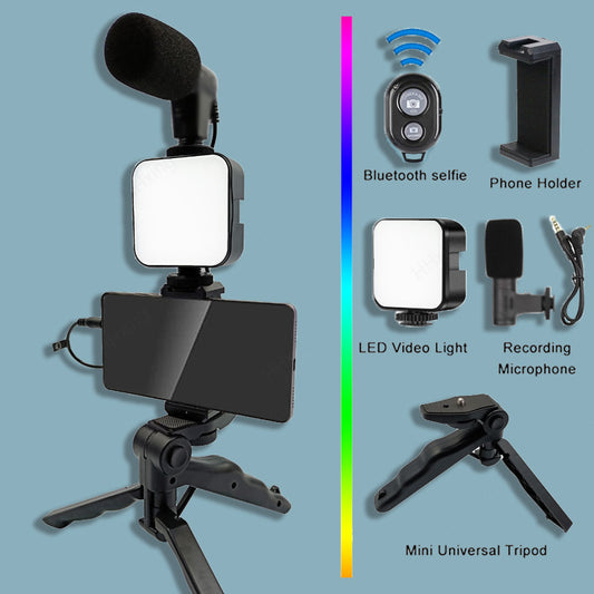 All-in-One Smartphone Video Kit, Vlog | Smartphone Gimbal, TikTok