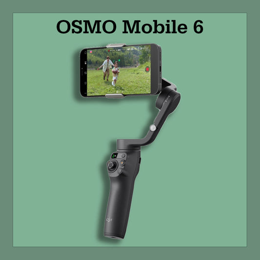 DJI Osmo Mobile 6 Smartphone Gimbal Stabilizer | TikTok, Vlogging