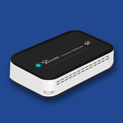 PW100 Wireless Router and Charger | 4G LTE, Portable Power Bank, WiFi, 10000 mAh