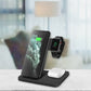 3 in 1 Wireless Charger Dock Station | Charging Deck iPhone, Apple Watch, AirPods