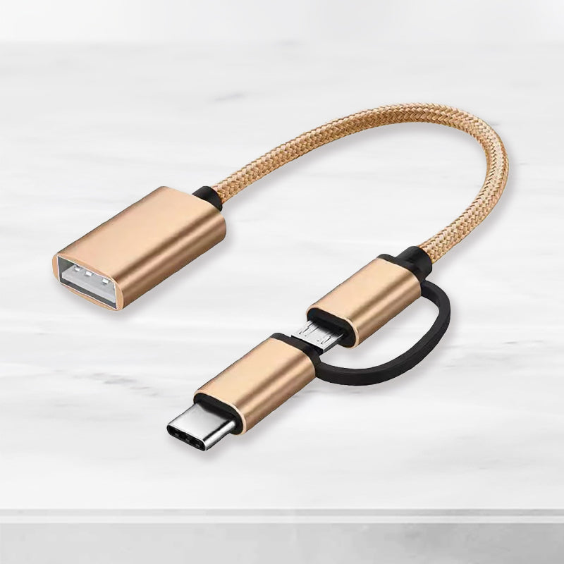 Adapter Cable USB-C to USB 3.0, micro-USB