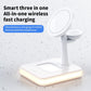 3 in 1 Wireless Magnetic Charger Stand Dock | Fast, Safe, Convenient