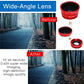 Portable 3 In 1 Clip-On Lens, Smartphone, Tablet | Wide Angle, Macro, Fisheye