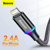 Baseus Fast Charging Cable for iPhone | USB to iOS, Lighting, Data Cable, Data Cord