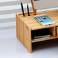 Monitor Riser Storage Rack | Desk organizer, Ergonomic Design, Space-Saving