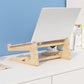 Oyixinger Wood Laptop Stand for Desk & Bed